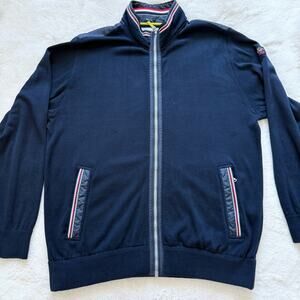 Paul & Shark men cotton zipper cardigan size XL